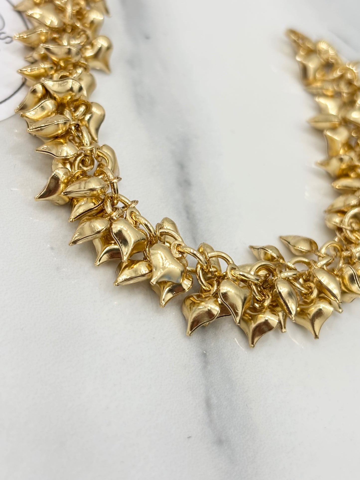 Bracciale Golden Hearts