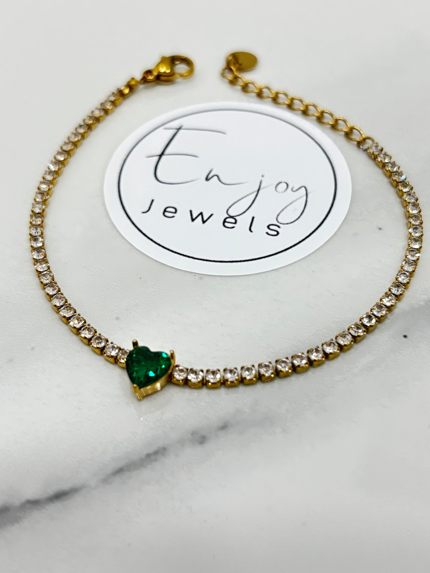 Bracciale Emerald Heart