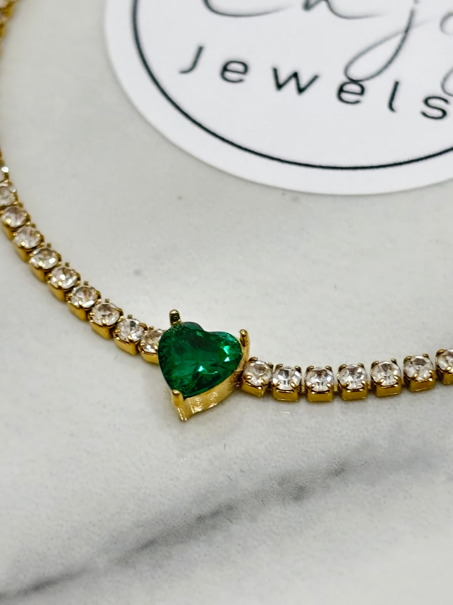 Bracciale Emerald Heart