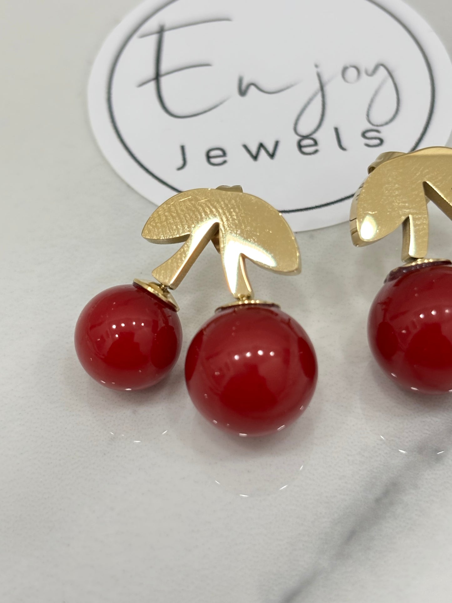 Orecchini Cherry Glow
